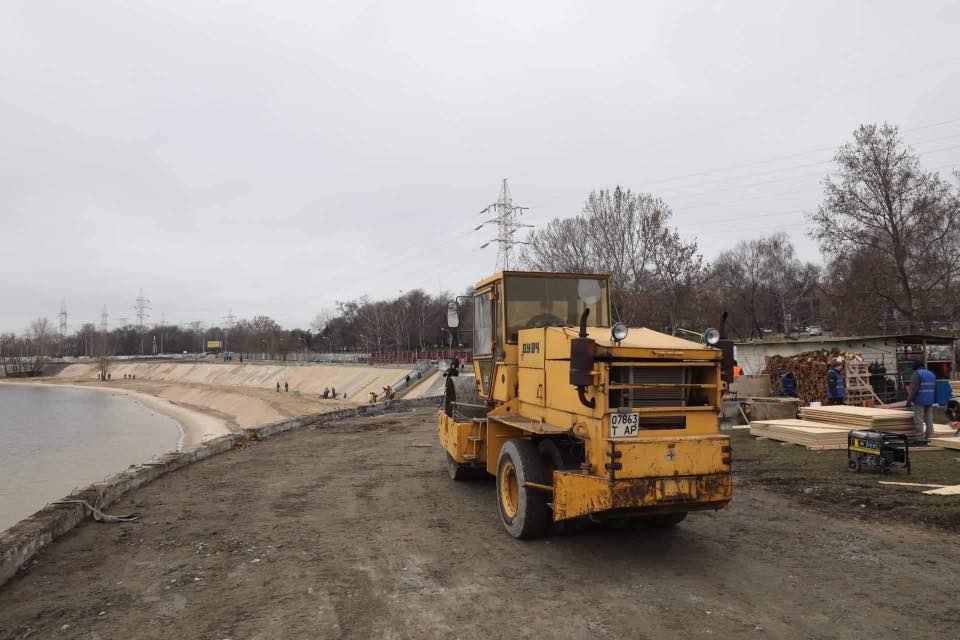 В июне 2020 года закончат реконструкцию Правобережного пляжа