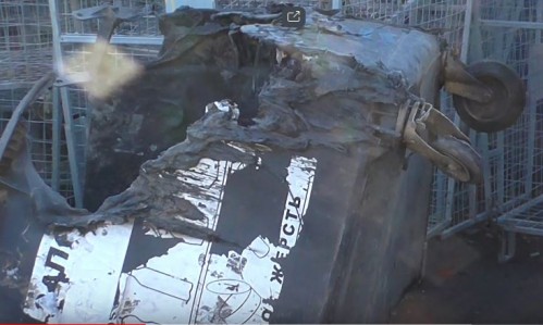 В Запорожье за год было уничтожены 125 контейнеров для мусора