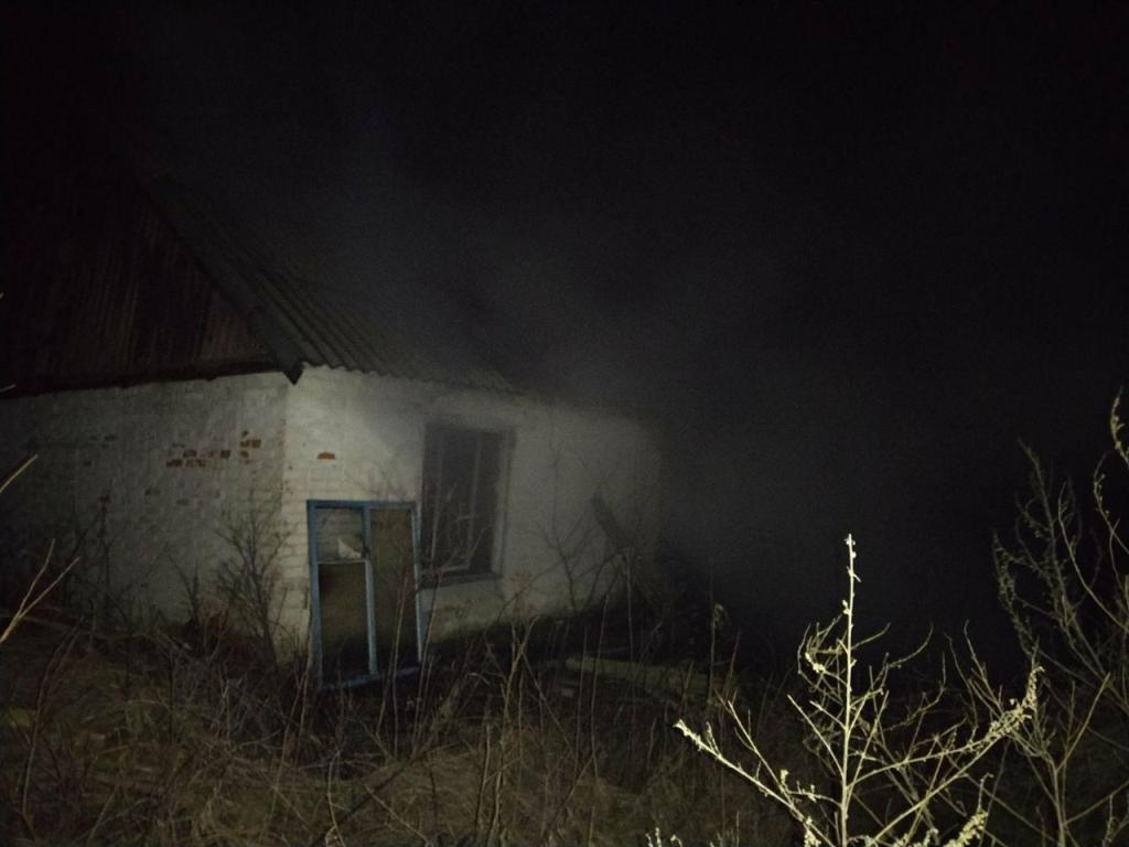 В Запорожской области во время пожара погиб мужчина