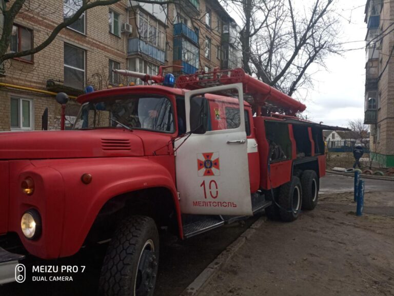 В Запорожье сгорело третье авто на этой неделе