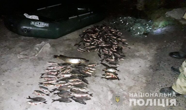 В Запорожье правоохранители разоблачили рыбного браконьера