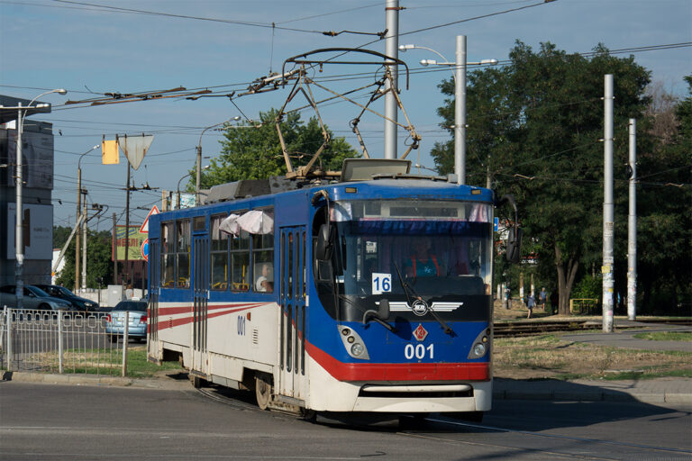 Сегодня в Запорожье временно остановили движение трамвая №16
