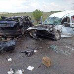 «BMW» i «Renault» popali v DTP na trasse «Khar'kov-Simferopol'» vblizi Stepnogorska (FOTO)