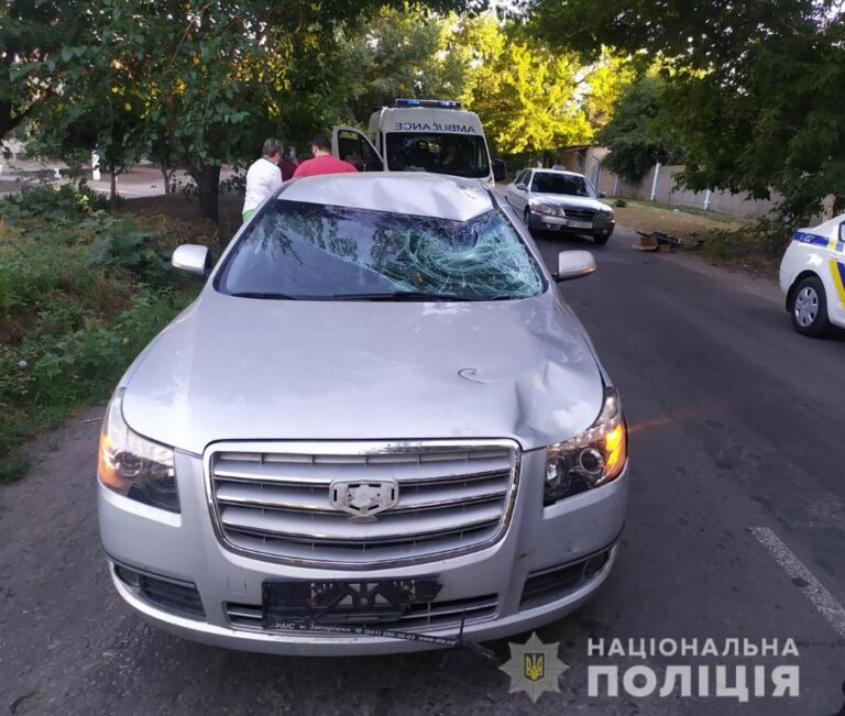 В Мелитополе под колесами автомобиля погиб велосипедист, – фото 