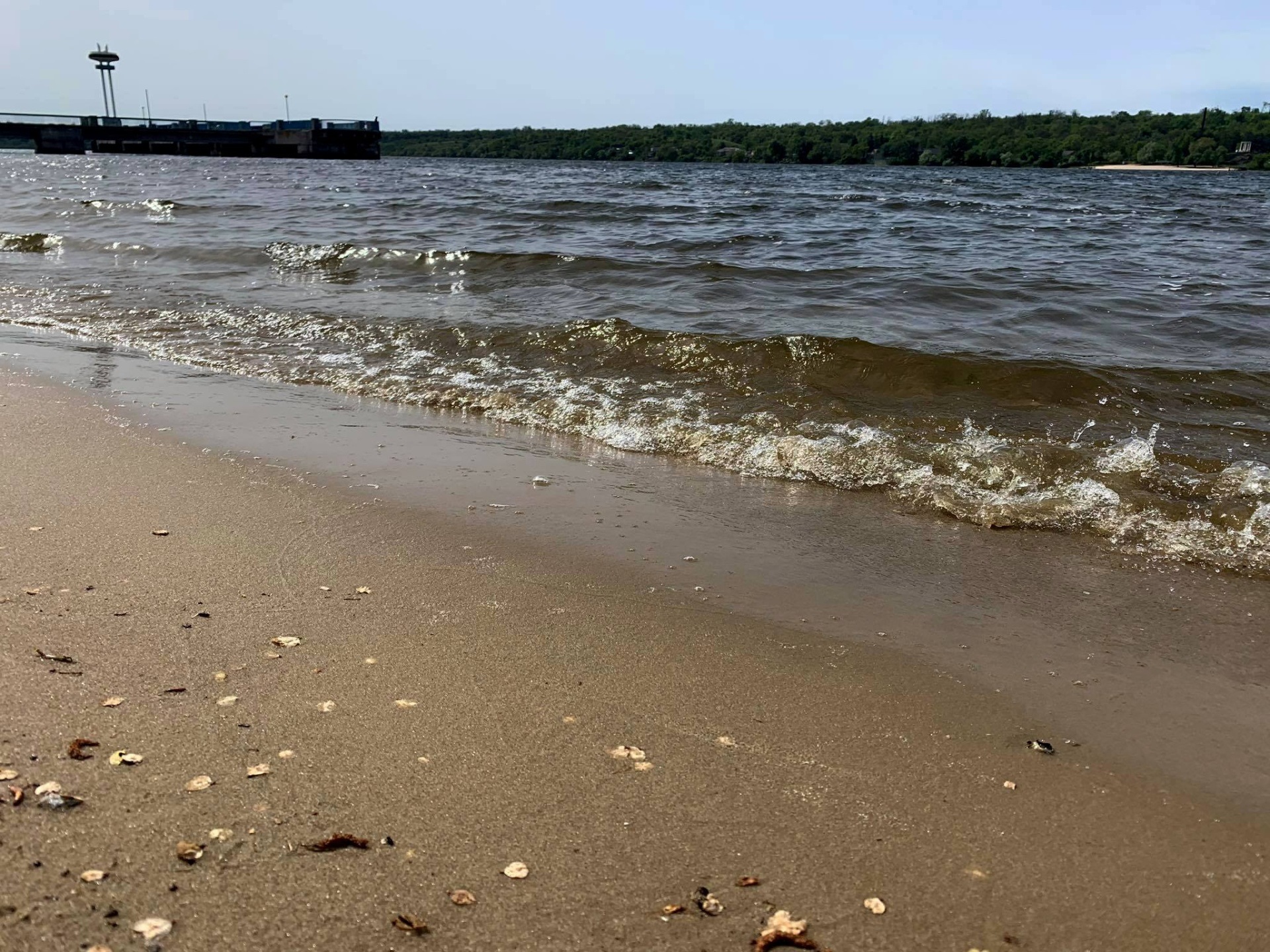 В Запорожье специалисты выявили загрязнения речной воды на семи пляжах