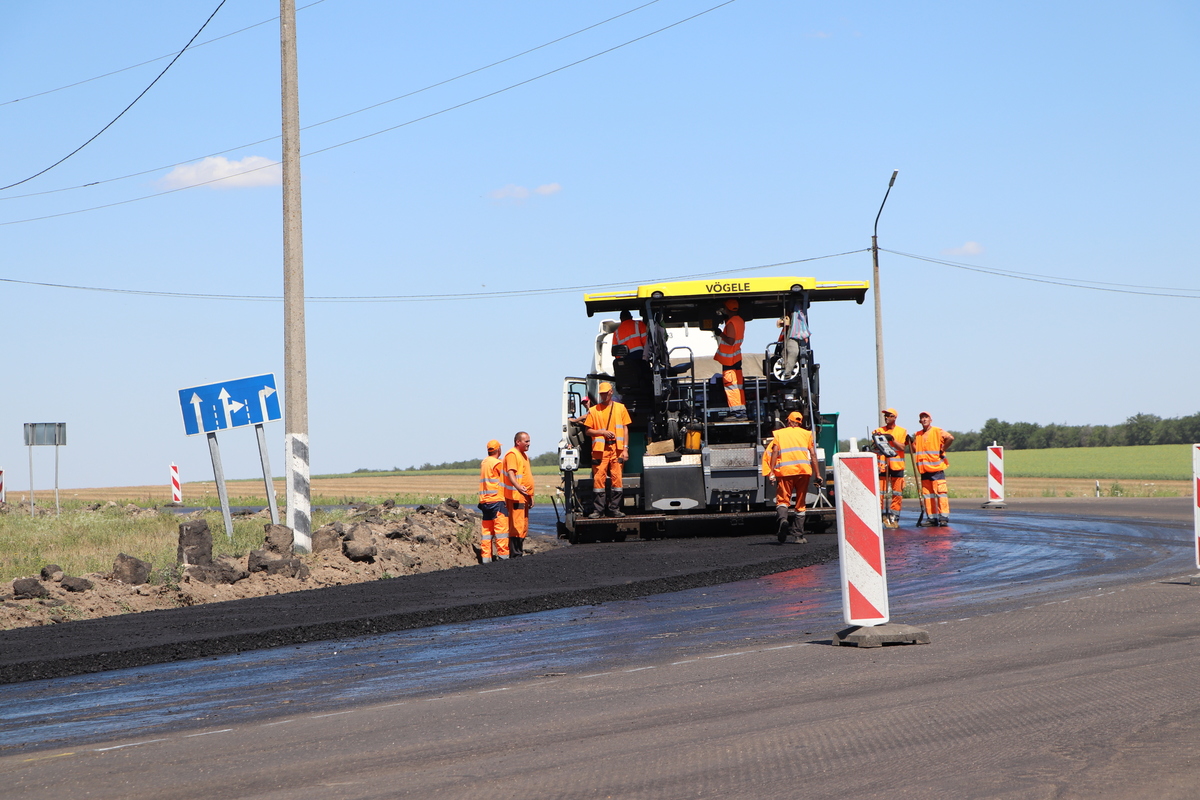 В Запорожской области завершился ремонт автодороги “Васильевка-Бердянск”