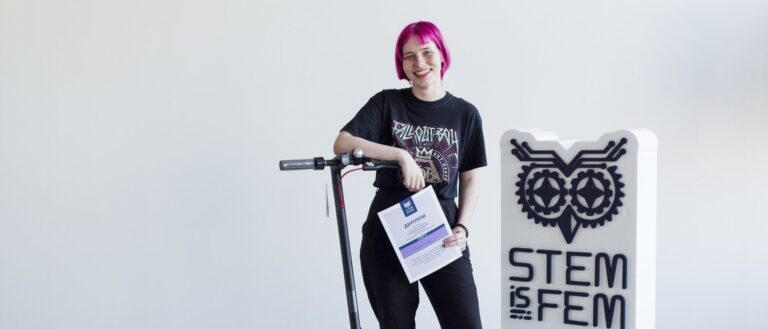 Запорожская школьница победила в проекте STEM is FEM