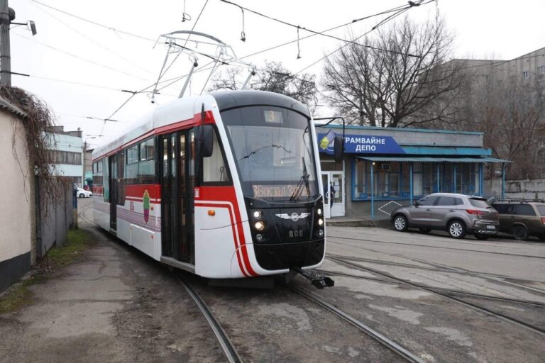 Новый запорожский трамвай скоро выйдет на городской маршрут