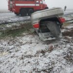 В Запорожской области спасатели ликвидировали последствия ДТП с пострадавшими