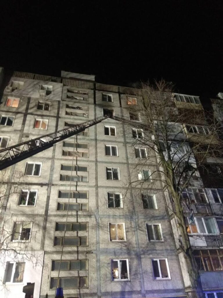 На Бабурке в Запорожье сгорела квартира