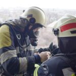 В центре Запорожья ликвидировали очаг возгорания в 12-этажном доме