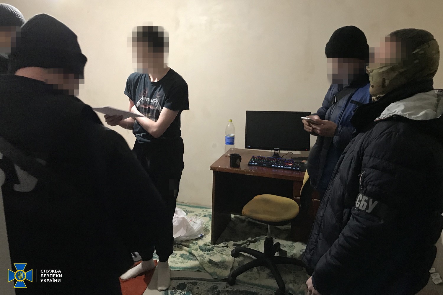В Запорожье задержали парня, подозреваемого в массовых минированиях