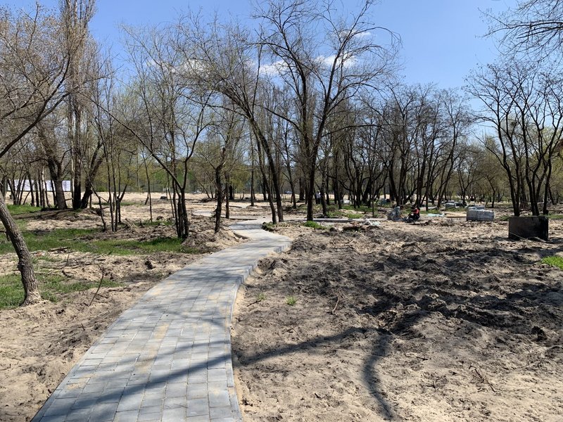 В Запорожье хотят построить частный парк для отдыха на Набережной