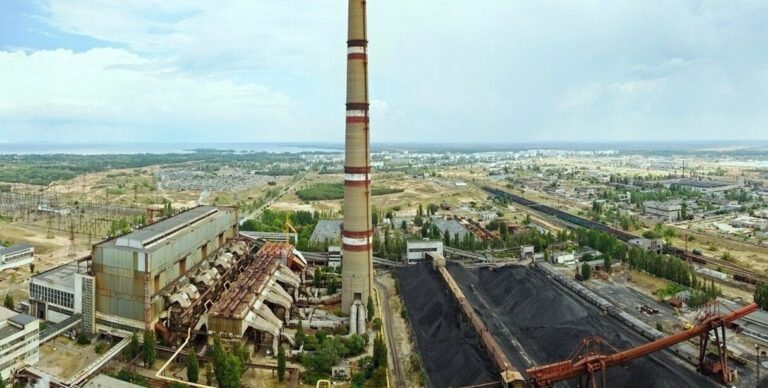 На Запорожской ТЭС снизились запасы угля