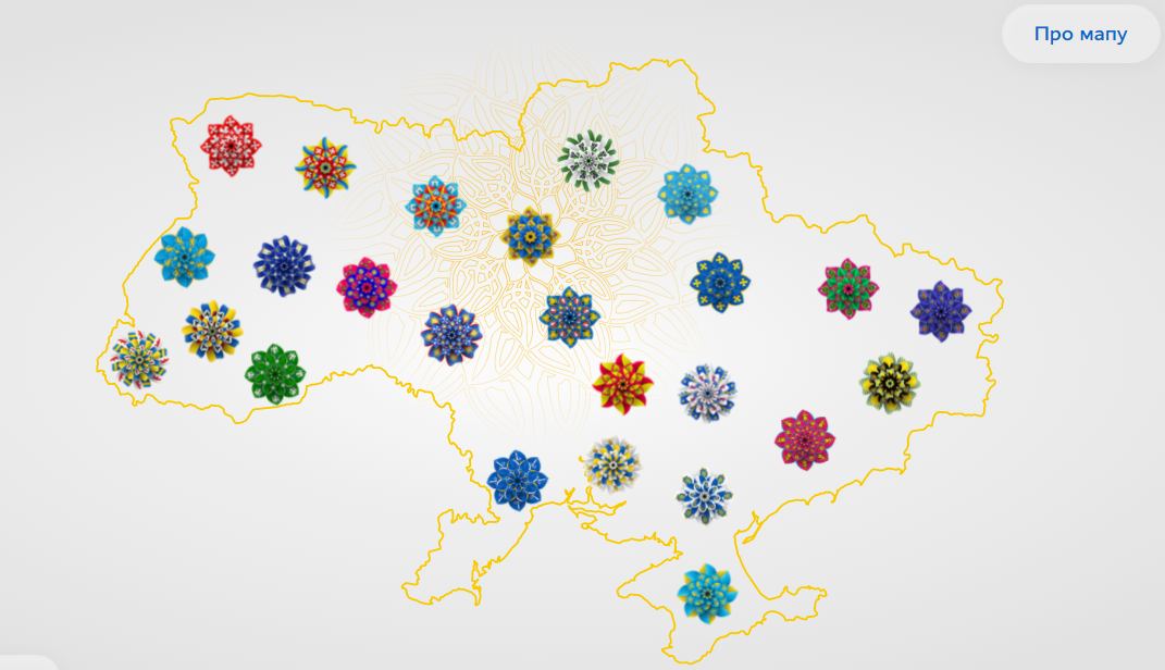 В Украине создали цифровую карту событий ко Дню Независимости