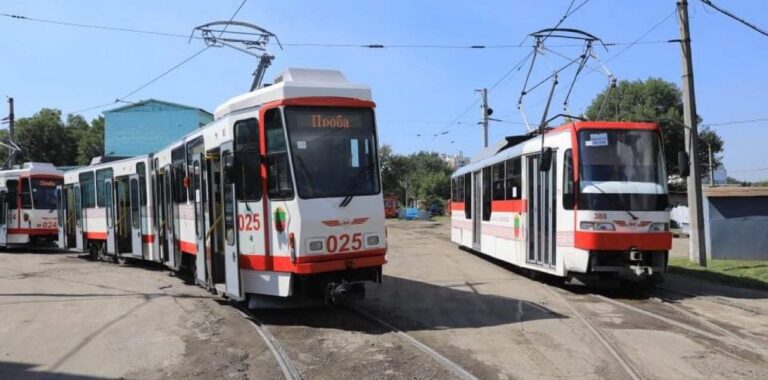 Три трамвая временно не будут ходить в центре Запорожья: причина