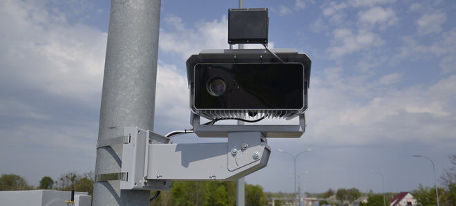 Камеры контроля скорости в Запорожье: 410 нарушений за полдня работы