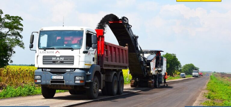 Стартовали ремонтные работы на дороге государственного значения в Запорожской области (ФОТО)