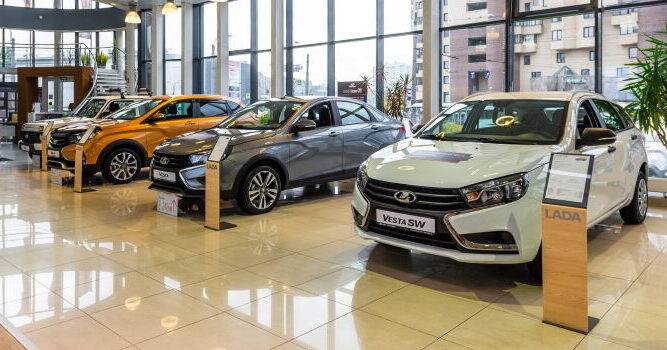 Продажи российских автомобилей “Лада” значительно выросли в Украине