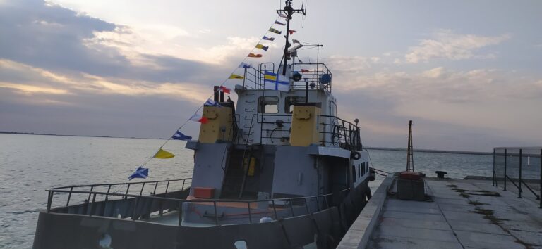 Катер «Дмитрий Чубарь» передали в Бердянске в состав Военно-Морских Сил