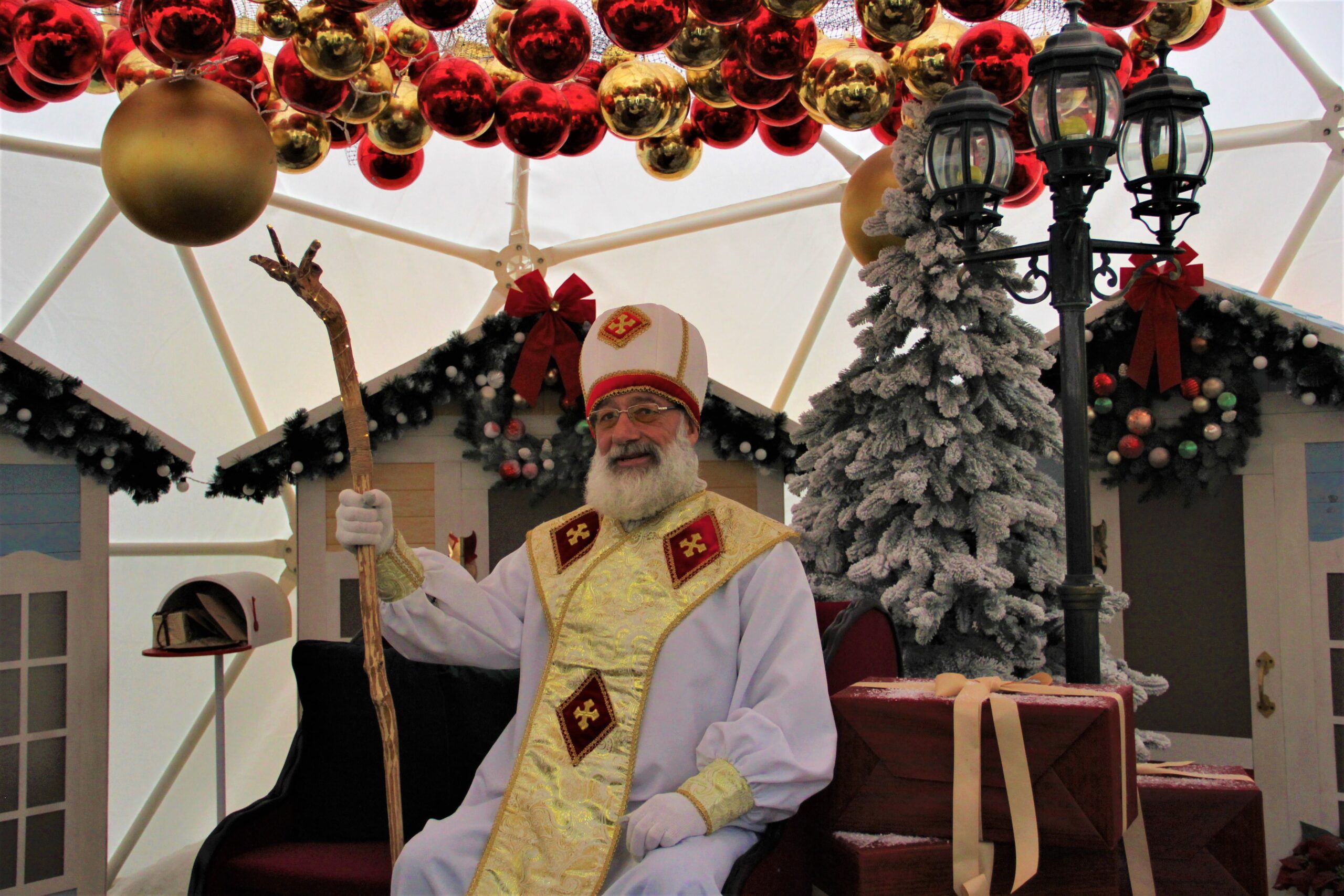Святой Николай ждет гостей в Резиденции на Хортице на этих выходных