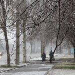 Мокрый снег с дождём в Запорожье: синоптики говорят о потеплении
