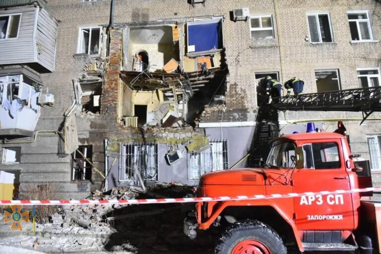 Семьи, которые остались без квартир из-за взрыва газа в Запорожье, получат деньги