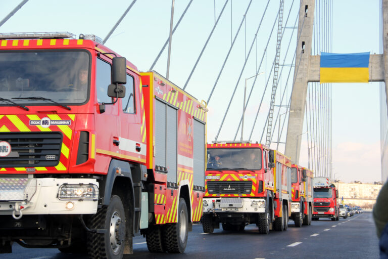 Открытие вантового моста в Запорожье повлияло на работу спасательных служб