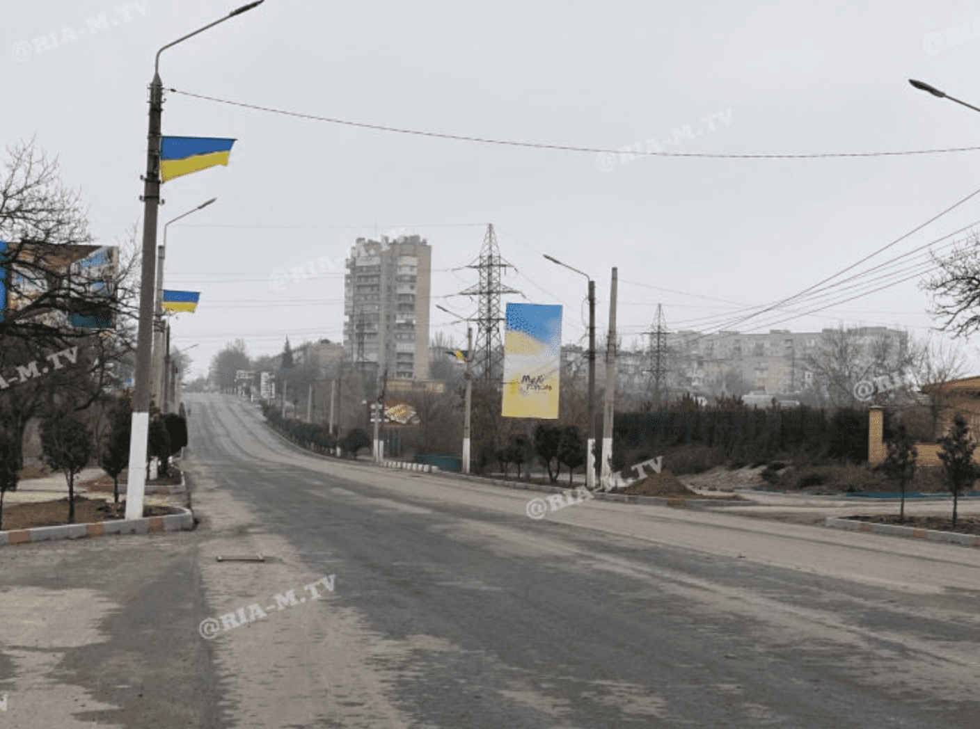 Российские военные распространяют в Мелитополе сообщения с обвинением украинской власти
