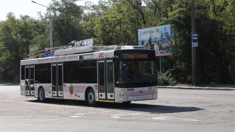 Как будет работать общественный транспорт в Запорожье 8 июня