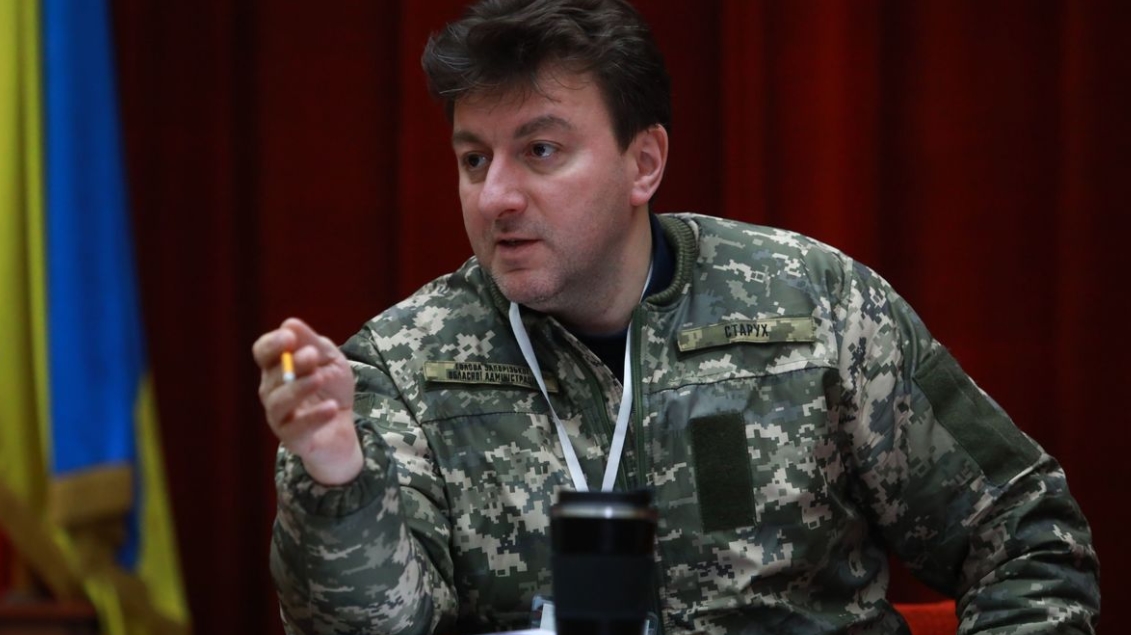Александр Старух призвал людей эвакуироваться из «горячих точек» Запорожской области