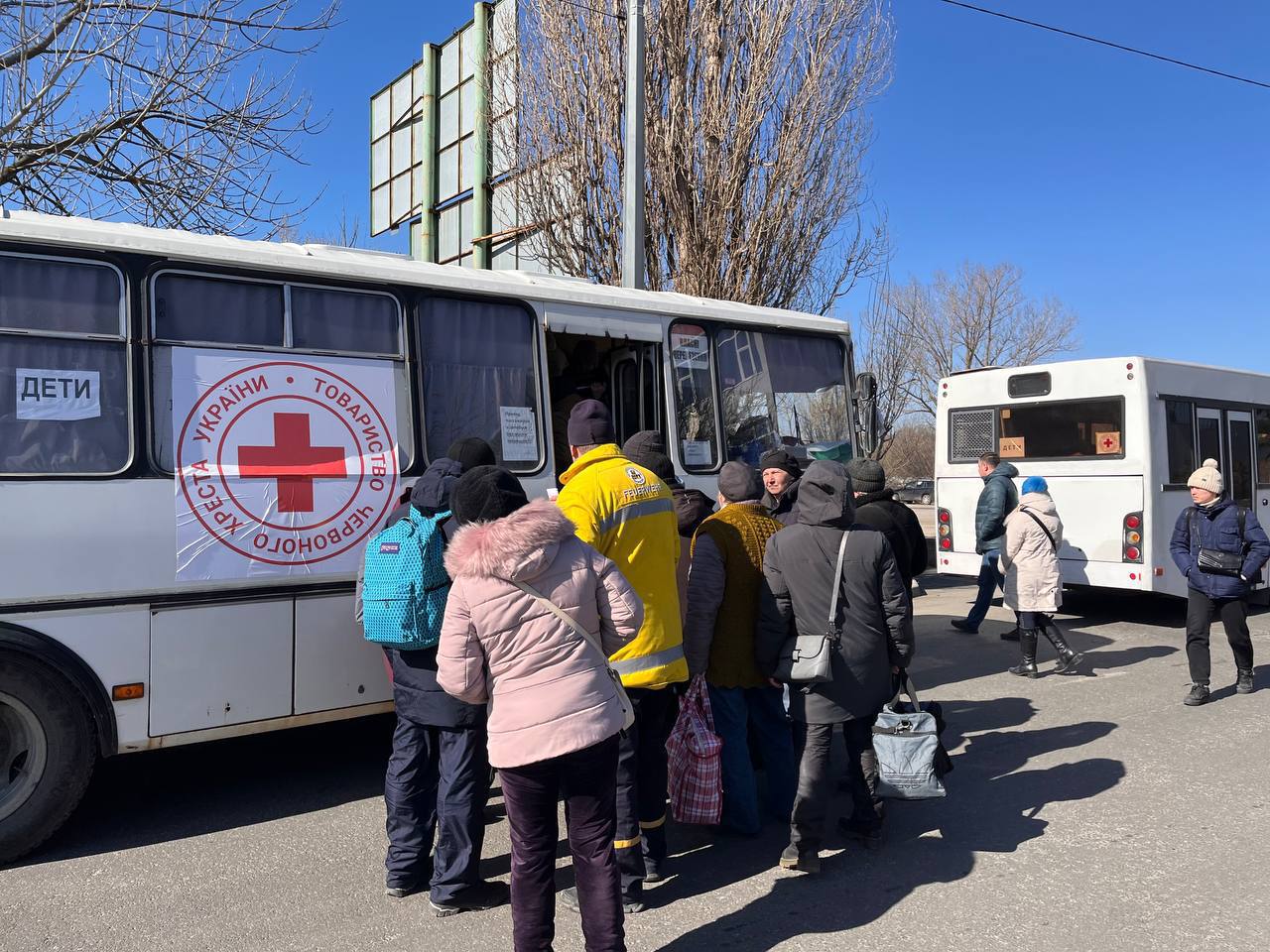 Гуманитарные коридоры из Бердянска, Гуляйполя и Полог 23 марта