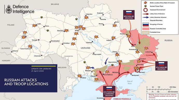 «Вторая фаза спецоперации»: рф официально признала, что хочет захватить весь восток и юг Украины