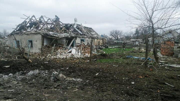 Военные россии обстреляли жилые дома в Гуляйполе: есть раненный