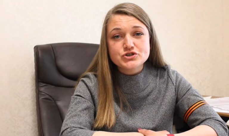 Самопровозглашенная Наталья Романченко заняла руководящую должность в Васильевке