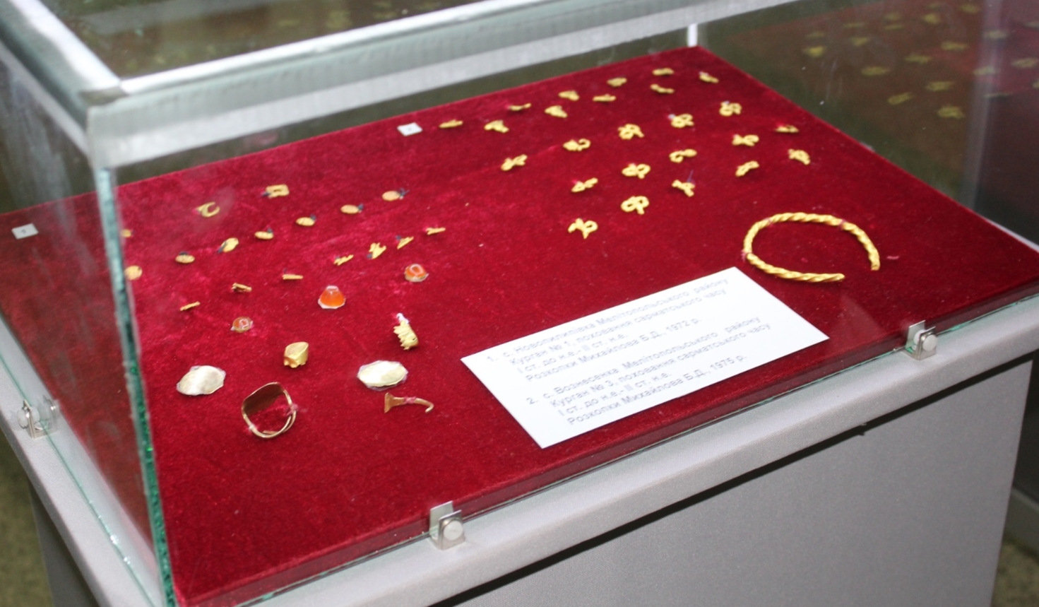 Оккупанты украли коллекцию скифского золота из Мелитопольского музея