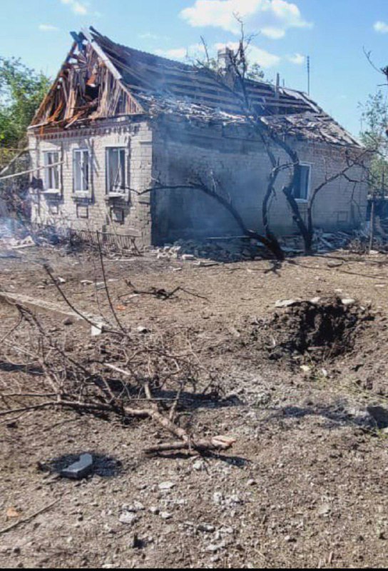 Оккупанты обстреляли Камышеваху Запорожской области: один человек погиб, есть раненные
