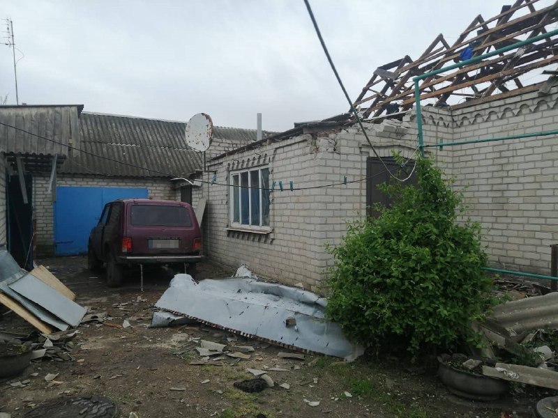 В Запорожской области в результате вражеских обстрелов разрушена 1 тысяча домов