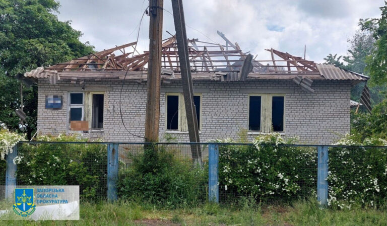 Село в Запорожской области обстреляли оккупанты: погиб 55-летний мужчина