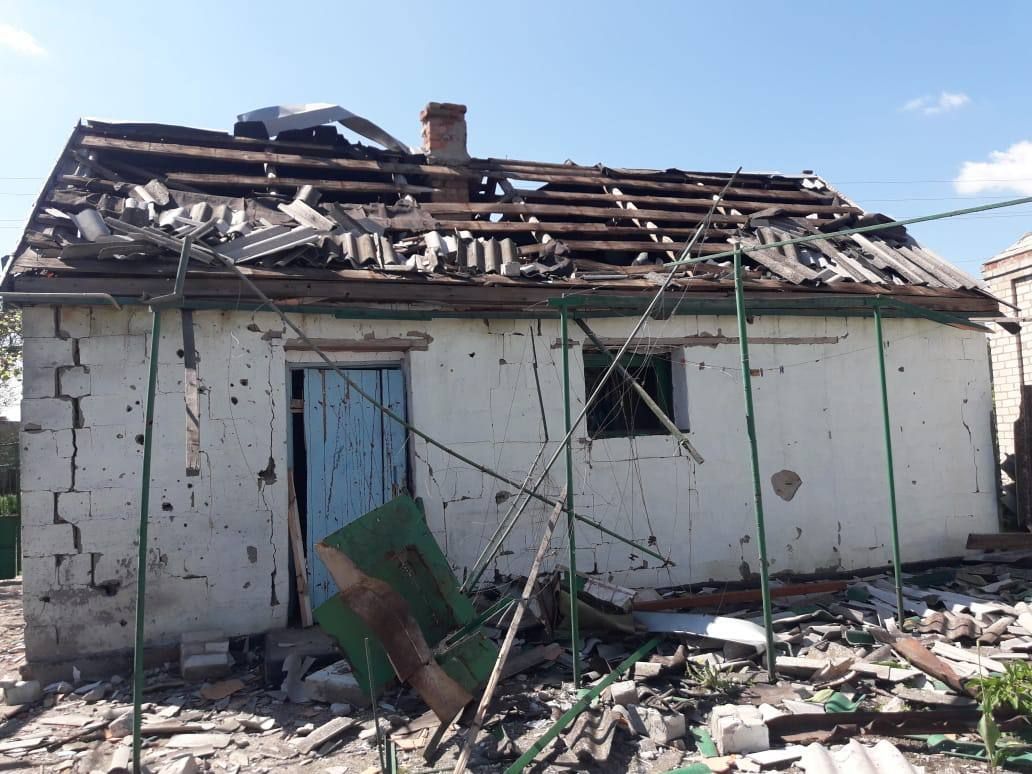 Оккупанты обстреляли село в Запорожской области