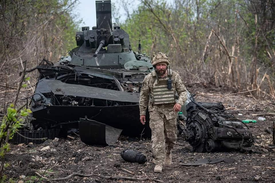 ВСУ на Запорожском направлении разбомбили наблюдательный пункт российских солдат