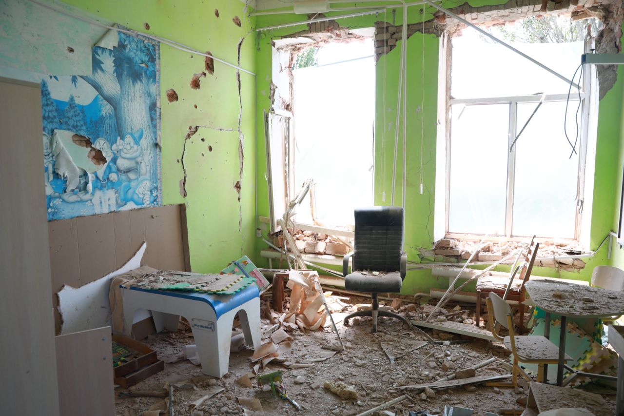 Ракетный обстрел Степногорска разрушил школу и жилые дома (ФОТО)
