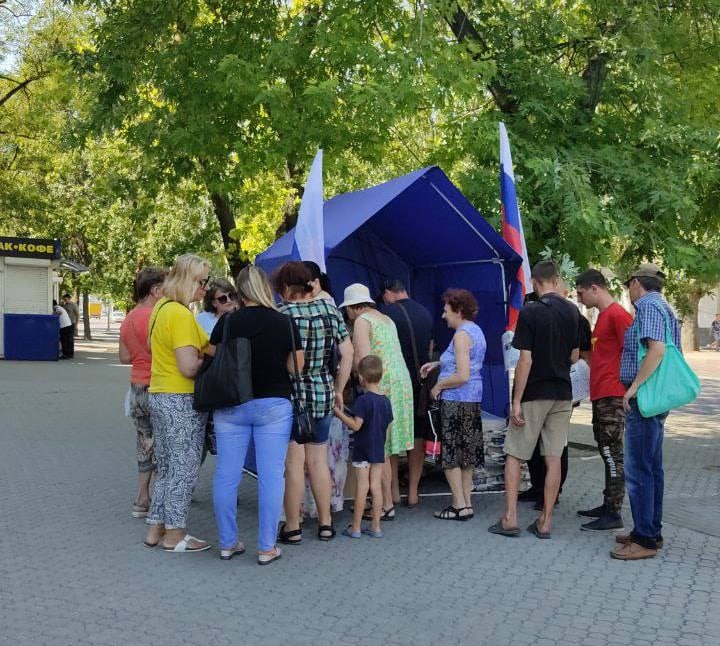 В Мелитополе оккупанты затеяли подготовку к псевдореферендуму