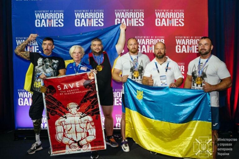 Лейтенант Запорожской бригады ТрО установил рекорд на соревнованиях “Warrior Games”