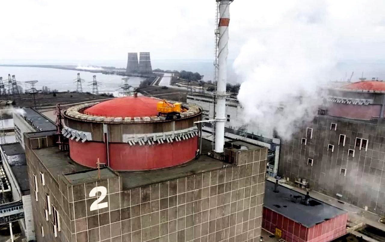 На территории Запорожской АЭС в Энергодаре сдетонировала российская мина
