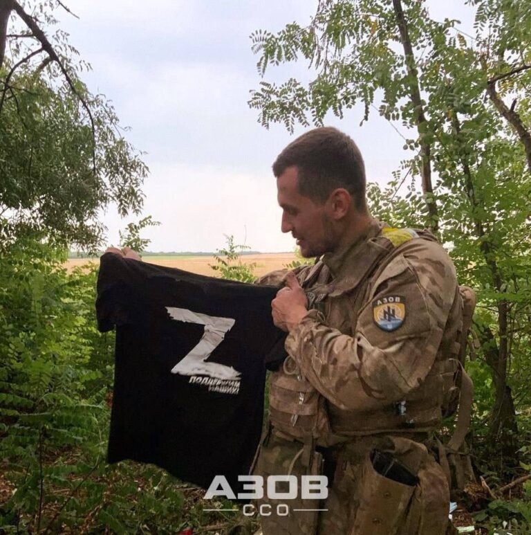 Полк “Азов” продвинулся на Запорожском направлении и ударил по оккупантам