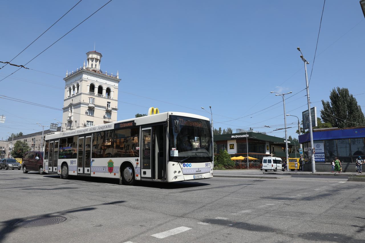 В Запорожье 31 августа изменится работа общественного транспорта