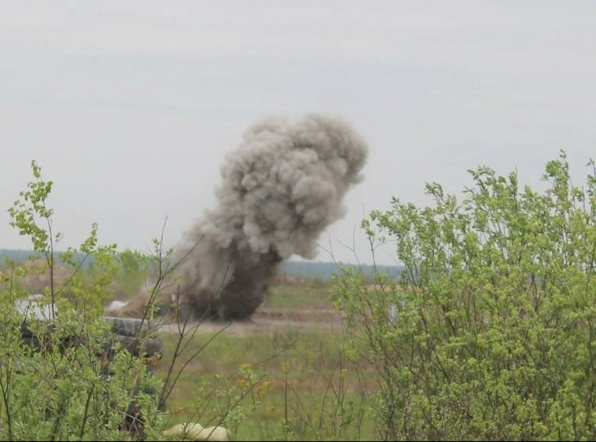 В Запорожской области уничтожили остатки “Смерча”