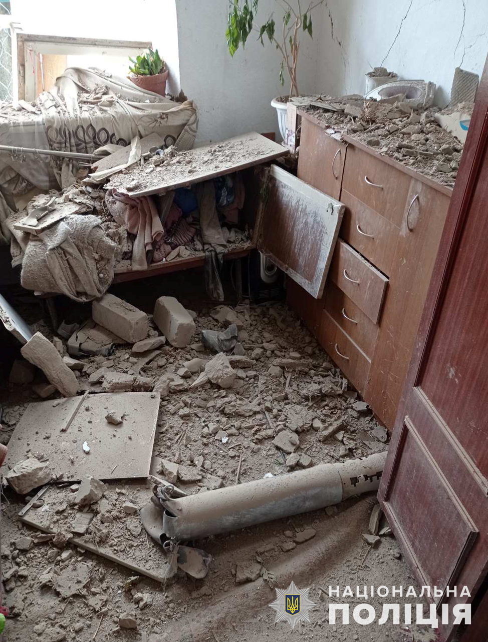 Фото последствий ракетных обстрелов Запорожской области 27 октября