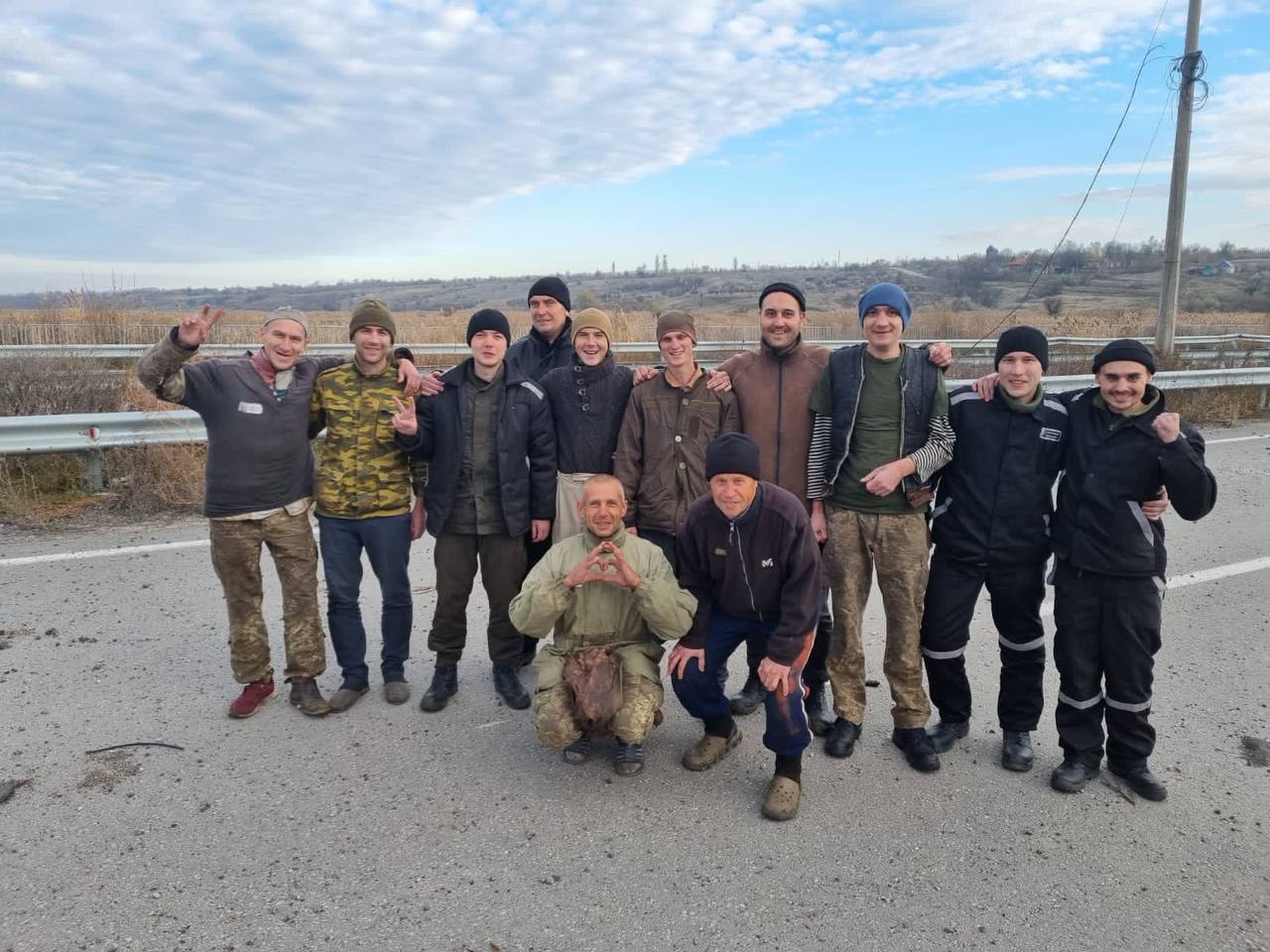 В Запорожской области обменяли украинских пленных (ФОТО, ВИДЕО)